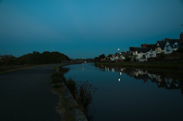Irrelevant Photo #2: Bude Canal in the late evening light. Photo by Ida Swearingen